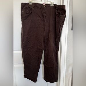 Dark Brown Pants